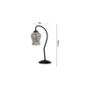 Multicolor Mosaic Glass Curvy Table lamp with Iron Base (EN19)