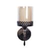 Eliante Elysian Gold And Brown Iron Wall Light With E27 Holder In Gold And Brown Colour