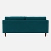 Tharoli Velvet 2 Seater Sofa Teal in Blue Colour