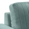 Granada Sofa Set (Colour : Dusty Turquoise Velvet , Seater : 2+1+1)