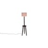 Gwenaelle Multicolour Cotton Shade Floor Lamp