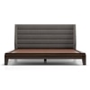 Taarkashi Upholstered Bed Bed Size king american walnut ,Omega  D1 1933, Colour- W000352