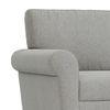 Oxford 3 Seater Fabric Sofa in Vapour Grey Colour