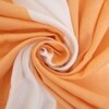 Zane Orange Geometric 350 TC Cotton Flat Queen Size Bedsheet with 2 Pillow Covers – Threads