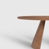 Andrew Hughes Veneer 6 Seater Dining Table in Brown Finish