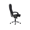 Ettorez Vanity Hb Premium Leatherette Chair In Black Colour