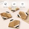 Netrani Set Of 4 Coasters with Multicolor colour