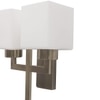 Eliante Modern Wall Lights Mild Steel & Fabric Material Antique & White Finish