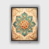 Mandala Canvas Wall Prints Canvas Wall Prints Set of 1 Multicolor Matte