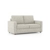 Apollo 2 Seater Fabric Sofa in Monochrome Paisley Colour