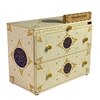 D'Dass Multi Color Mdf and Sheesham Wooden Temple With Cabinet For Pooja