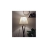 Monica Beige Jute Floor Lamp with Beige Jute Base