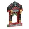 Desert Art Wooden Handpainted Multicolour Decorative Stool