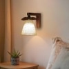 Whirl Brown Solid Wood Wall Lights