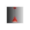 Opi Minimal Pastel Red Metal Single Hanging Light