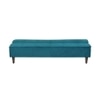 Palermo Click-Clack Sofa cum Bed in Green Colour