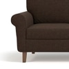 Oxford 3 Seater Fabric Sofa in Mocha Colour