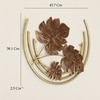 W-Greenfield Abstract Metal Wall Decor in Multicolor Set of 3