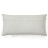 Ozaan Ivory Embroidered Linen Cushion Cover 12X20 Inches