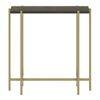 Cornille Solid Wood Console Table in Walnut Finish