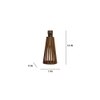 Billet Brown Solid Wood Wall Lights