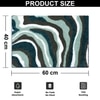 Luxe Home Super Soft Canada MultiWaves mat (40x60 cm) - Pack of 1