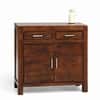 Elder Sheesham Wood Contemporary Console Table in Provisional Teak Finish