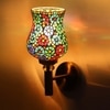 Devansh Metal Electric Wall Light in Gold Colour with Multi Shade Count of 1 Light