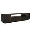 Zephyr Solid Wood Free Standing TV Unit in Mahogany Finish