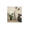 Triune Beige Jute Floor Lamp with Beige Jute Base