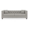 Windsor Essential 3 Seater Fabric Sofa in Vapour Grey Colour