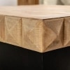 Ekaterini Solid Wood Top Coffee Table