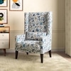 Morgen Lounge Chair in Calico Floral Retreat Blue Colour