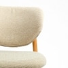 Beechline Solid Wood Dining Chair in Flaxen Colour