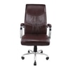 Shark High Back Executive Office In Brown Colour
