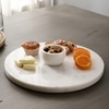 Marble Chip and Dip Tray with Small Dip Bowl