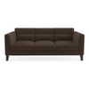 Lewis 3 Seater Fabric Sofa in Mocha Colour