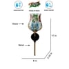 Devansh Metal Electric Wall Light in Black Colour with Multi Shade Count of 1 Light