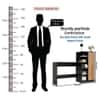 Spydercraft Dyna Modern Study Table in Black Finish