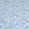 Blue Floral 4 Pcs Comforter set with Queen size bedsheet + 2 Pillow covers