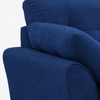 Travis 2 Seater Uphostered Sofa in Blue Colour