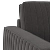 Apollo Neo 1 Seater Fabric Sofa In Pebble Grey Colour