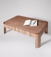 Bulbul Solid Wood Coffee Table In  Natural Finish