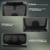 Imperia Pro Ergonomic High Back Study Chair with Headrest in Black Colour