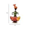 Desert Art Metal Handpainted Musician Figurine Set of 2