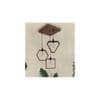 Clark Brown Solid Wood Cluster Hanging Light
