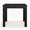 Arabia Solid Wood 4 Seater Storage Dining Table In Mahogany Finish