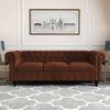 Azure Fabric Sofa (Brown)