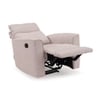 Canyon One Seater Manual Fabric Recliner in Greige Beige Colour