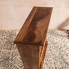 Sierra Solid Sheesham Wood Bookshelf Space Saving Design